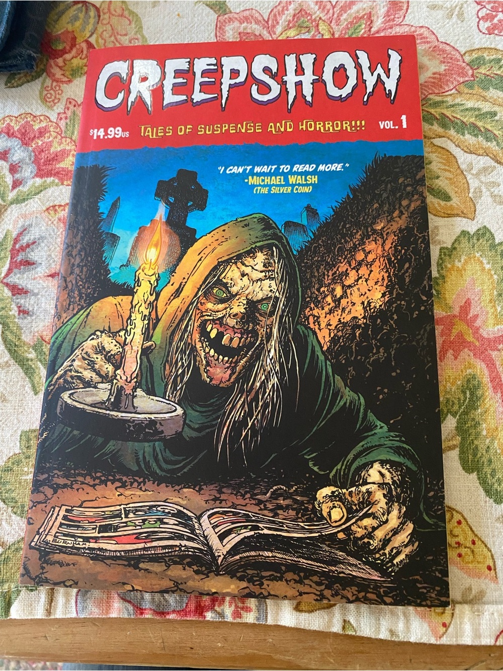Creepshow Vol. 1 Graphic Novel – Red, Blue, Green Cover (D-1)